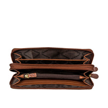 Load image into Gallery viewer, MACKENZIEW3RF SB DOUBLE ZIP AROUND WALLET