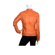 Load image into Gallery viewer, SCARLETT WOMENS MOTO JACKET - Hidesign