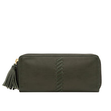 Load image into Gallery viewer, SEBBIE W2 DOUBLE ZIP AROUND WALLET