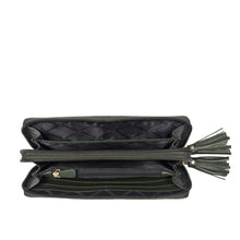 Load image into Gallery viewer, SEBBIE W2 DOUBLE ZIP AROUND WALLET