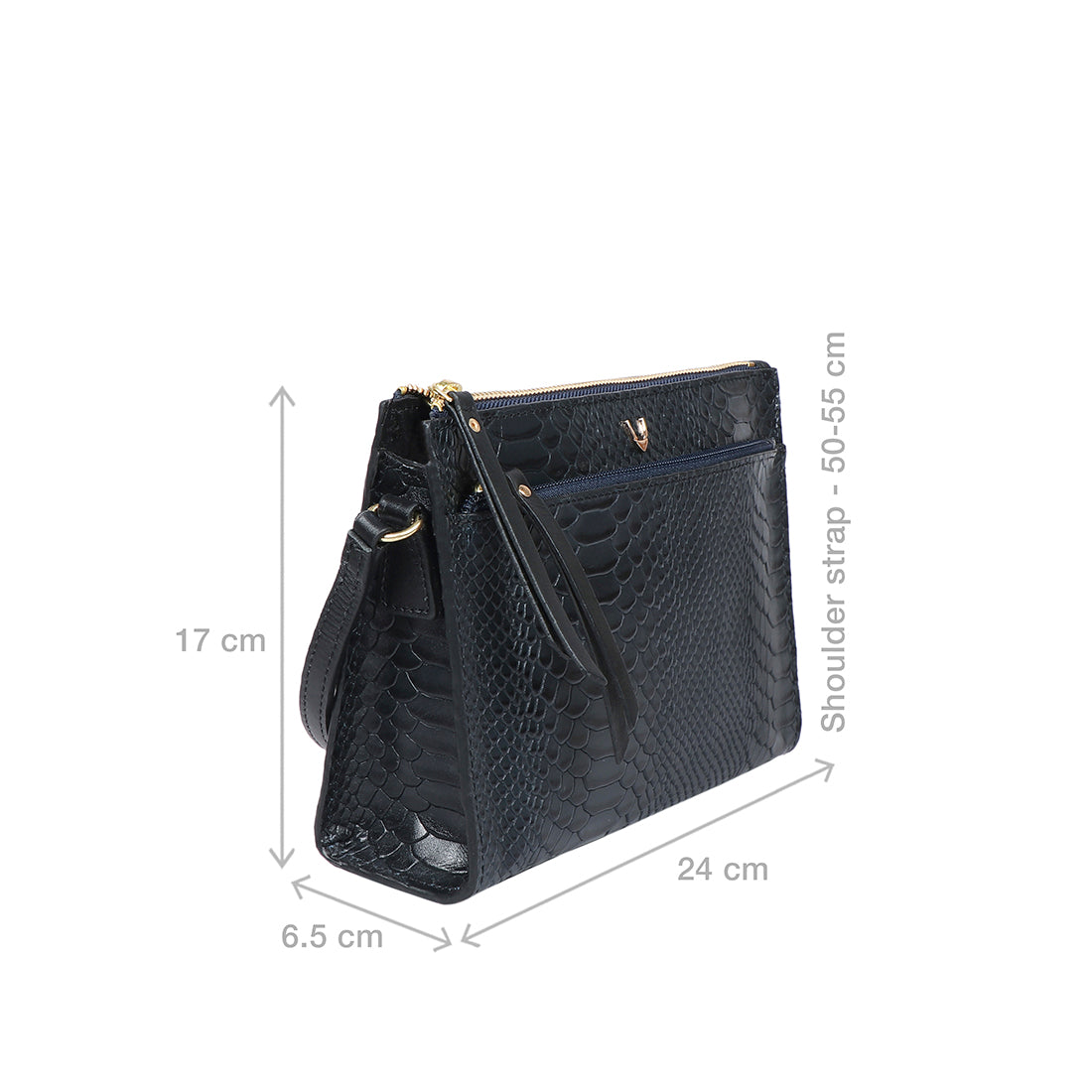 Buy Black 3 A.M 02 Sling Bag Online - Hidesign