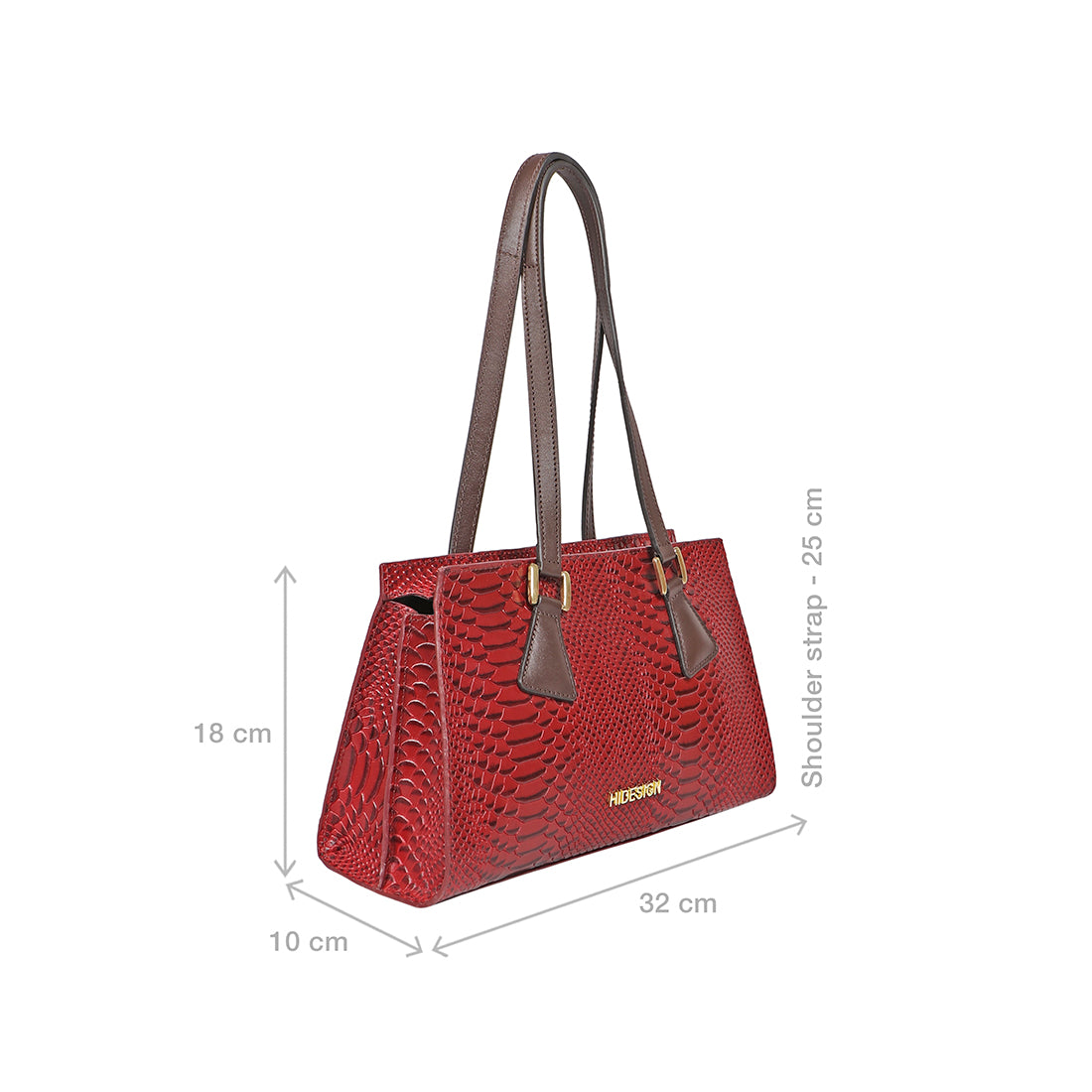 Hidesign Women's Tote Bag (Red) : : Fashion