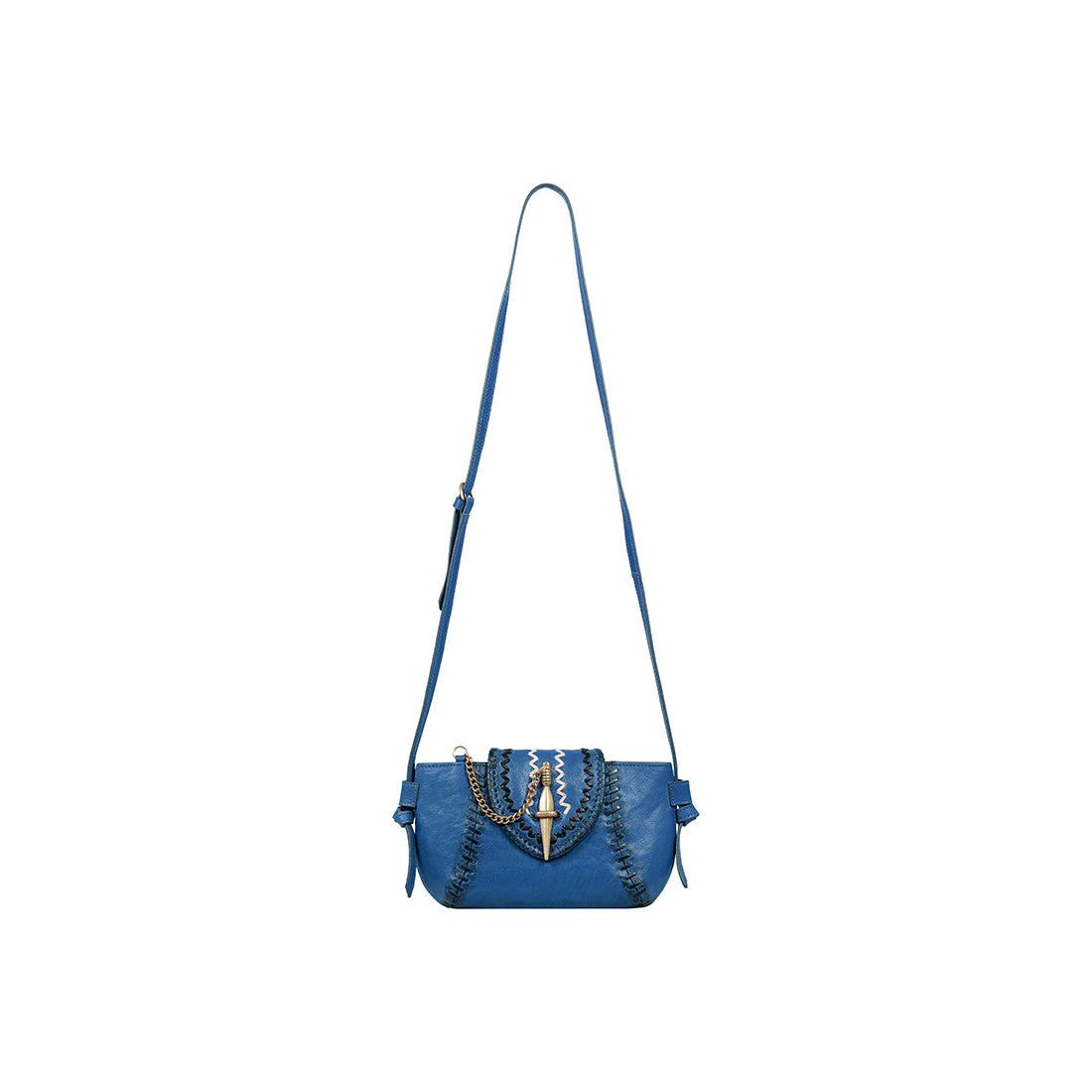 Hidesign Women's Sling Bag (Blue) : : Fashion