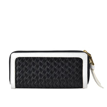 Load image into Gallery viewer, TANZANITE W3 DOUBLE ZIP AROUND WALLET