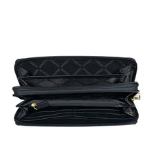 Load image into Gallery viewer, TANZANITE W3 DOUBLE ZIP AROUND WALLET