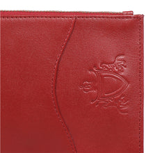 Load image into Gallery viewer, Tulsa W3 Red Leather Bi-Fold Wallet