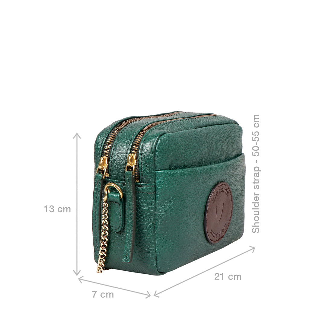 Buy Hidesign Women Green Genuine Leather Sling Bag Online at Best Prices in  India - JioMart.