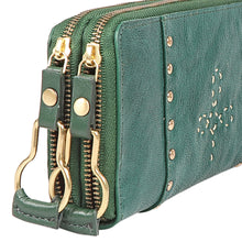 Load image into Gallery viewer, WILD ROSE W2 DBLE ZIP AROUND