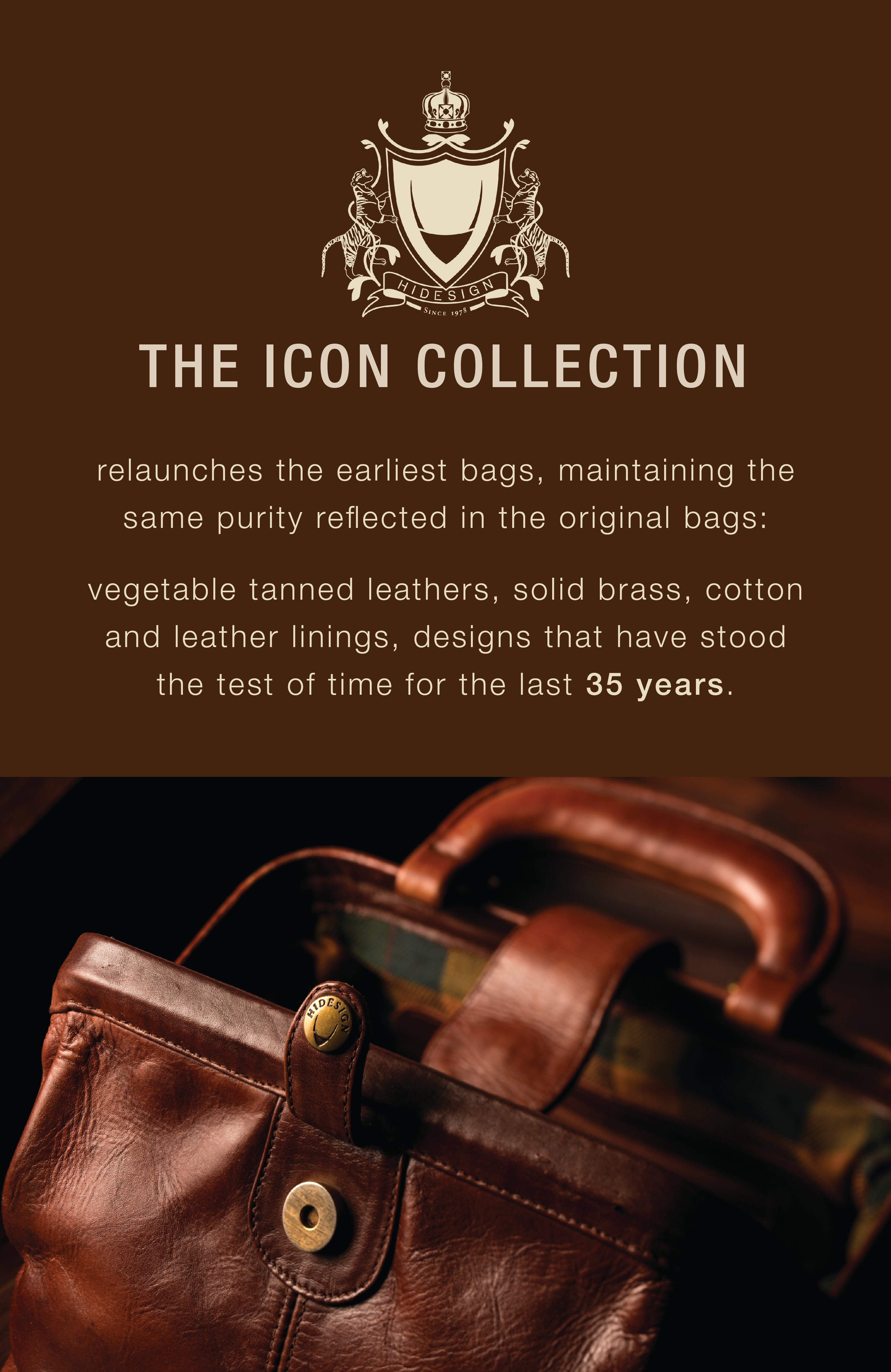 Hidesign New Collection – Fashion Icons Tan