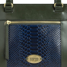 Load image into Gallery viewer, Libra 01 Sb Blue Leather Shoulder Bag
