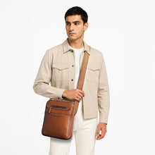 Load image into Gallery viewer, Mackenzie 02 Sb Tan Leather  Crossbody
