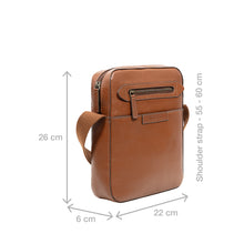 Load image into Gallery viewer, Mackenzie 02 Sb Tan Leather  Crossbody
