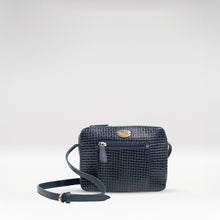Load image into Gallery viewer, Nyle 01 Sb Blue Leather Sling Bag
