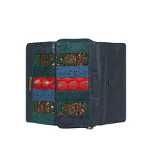 Load image into Gallery viewer, Hema W3 Blue Leather Bi-Fold Wallet
