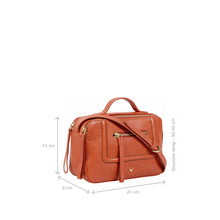 Load image into Gallery viewer, Aspen 01 Sb Orange Leather Satchel
