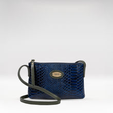 Load image into Gallery viewer, Ee Teresa 03 Blue Leather Sling Bag

