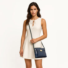Load image into Gallery viewer, Ee Teresa 03 Blue Leather Sling Bag
