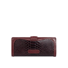 Load image into Gallery viewer, Ee Frieda W1  Violet Leather Bi-Fold Wallet

