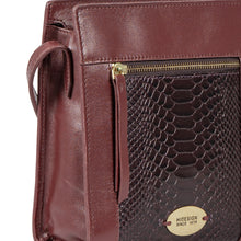 Load image into Gallery viewer, Ee Libra 03 Red Leather Sling Bag
