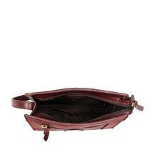 Load image into Gallery viewer, Ee Libra 03 Red Leather Sling Bag
