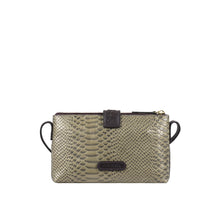 Load image into Gallery viewer, Ee Frieda W4  Grey Leather Sling Wallet
