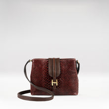Load image into Gallery viewer, Ee Silvia 03 Red Leather Sling Bag
