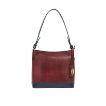Load image into Gallery viewer, Ee Aries 01 Red Leather Shoulder Bag
