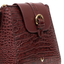 Load image into Gallery viewer, Ee Lyra Red Leather Sling Bag
