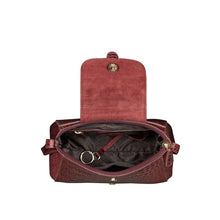 Load image into Gallery viewer, Ee Lyra Red Leather Sling Bag
