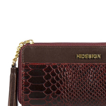 Load image into Gallery viewer, Ee Morocco W1  Marsala Leather Zip Around Wallet
