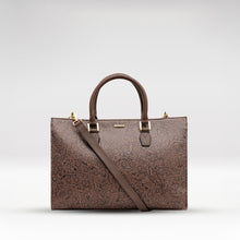 Load image into Gallery viewer, Kester Brown Leather Laptop Bag
