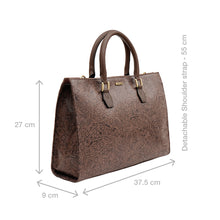 Load image into Gallery viewer, Kester Brown Leather Laptop Bag
