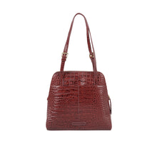 Load image into Gallery viewer, 109 01 Red Leather Tote Bag
