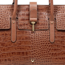 Load image into Gallery viewer, Mocha 02 Tan Leather Tote Bag
