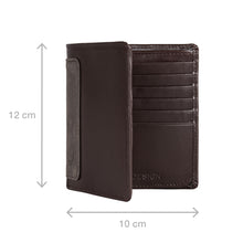 Load image into Gallery viewer, 253-L015  Brown Leather Bi-Fold Wallet

