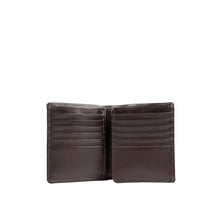 Load image into Gallery viewer, 253-L015  Brown Leather Bi-Fold Wallet
