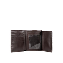 Load image into Gallery viewer, 253-L015  Brown Leather Bi-Fold Wallet
