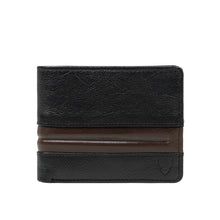 Load image into Gallery viewer, 286-010F  Black Leather Bi-Fold Wallet
