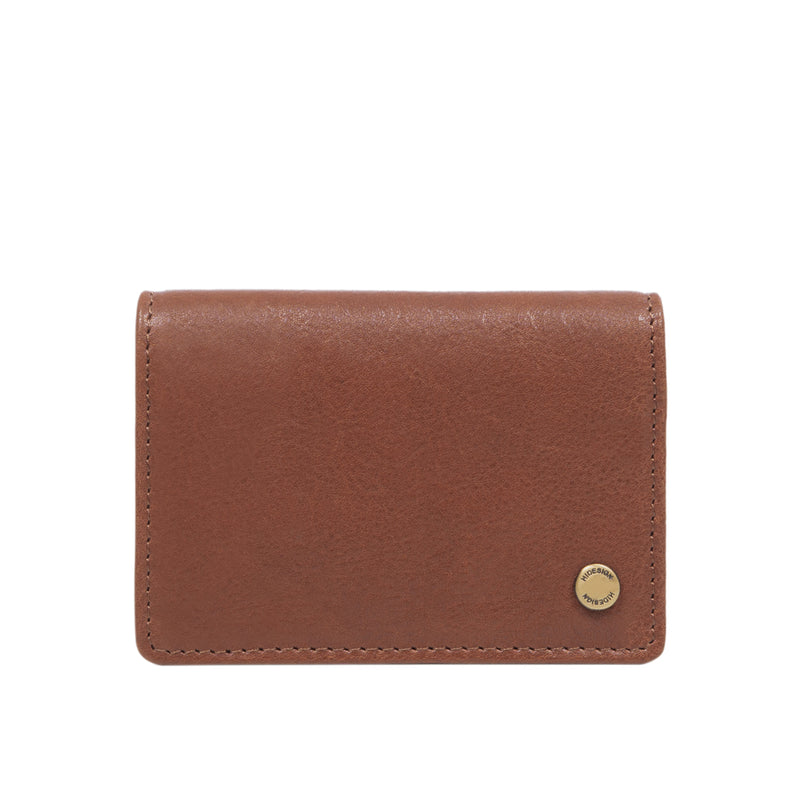 317-020 Ch  Tan Leather Card Holder