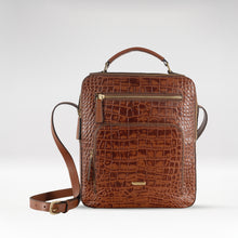 Load image into Gallery viewer, Draper 02 Tan Leather  Crossbody
