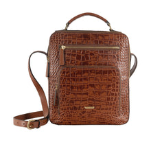 Load image into Gallery viewer, Draper 02 Tan Leather  Crossbody
