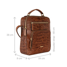 Load image into Gallery viewer, Draper 02 Tan Leather  Crossbody
