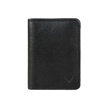 Load image into Gallery viewer, 294-Idch  Black Leather Card Holder
