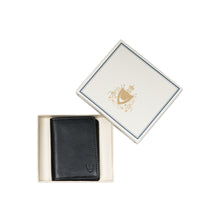 Load image into Gallery viewer, 294-Idch  Black Leather Card Holder
