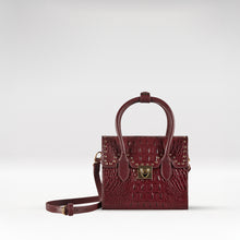 Load image into Gallery viewer, Punk 01 Marsala Leather Satchel
