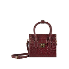 Load image into Gallery viewer, Punk 01 Marsala Leather Satchel
