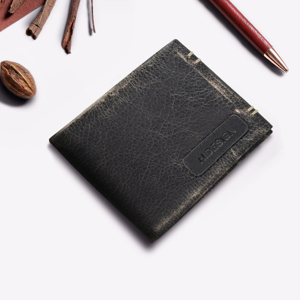 Buy Black 383-017 Bi-Fold Wallet Online - Hidesign