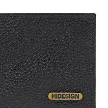 Load image into Gallery viewer, Ee 017Sc  Black Leather Bi-Fold Wallet
