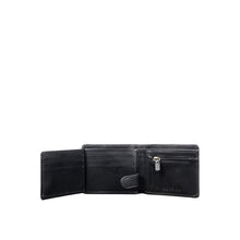 Load image into Gallery viewer, Ee Uranus W4  Black Leather Bi-Fold Wallet
