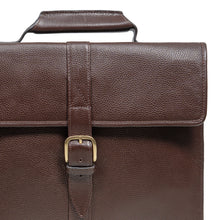 Load image into Gallery viewer, Ee Bennett 1 Brown Leather  Briefcase

